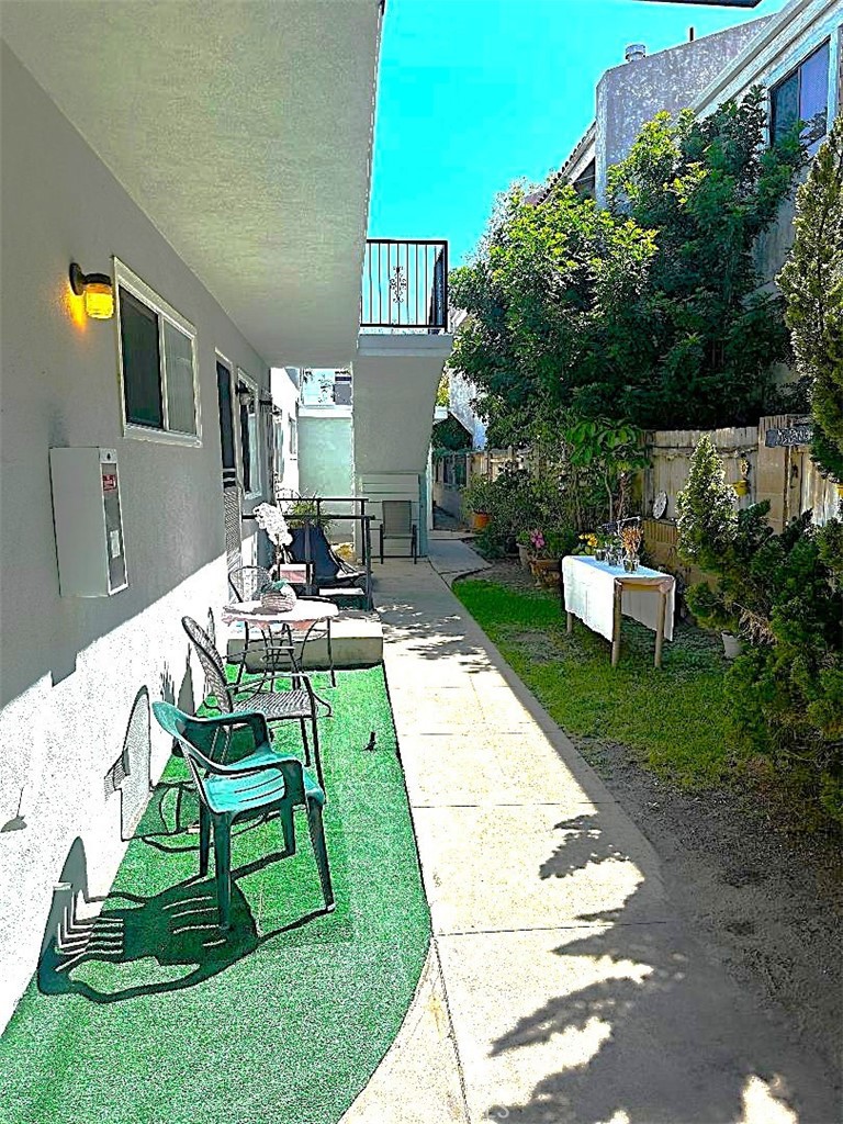 2202 Mathews Avenue Redondo Beach, CA 90278 - Photo 11 of 22 There are Three Units on the Lower Level Surrounded By Lush Landscaping Offering Tranquil Privacy. This is the View From the Front Of the Lower Level