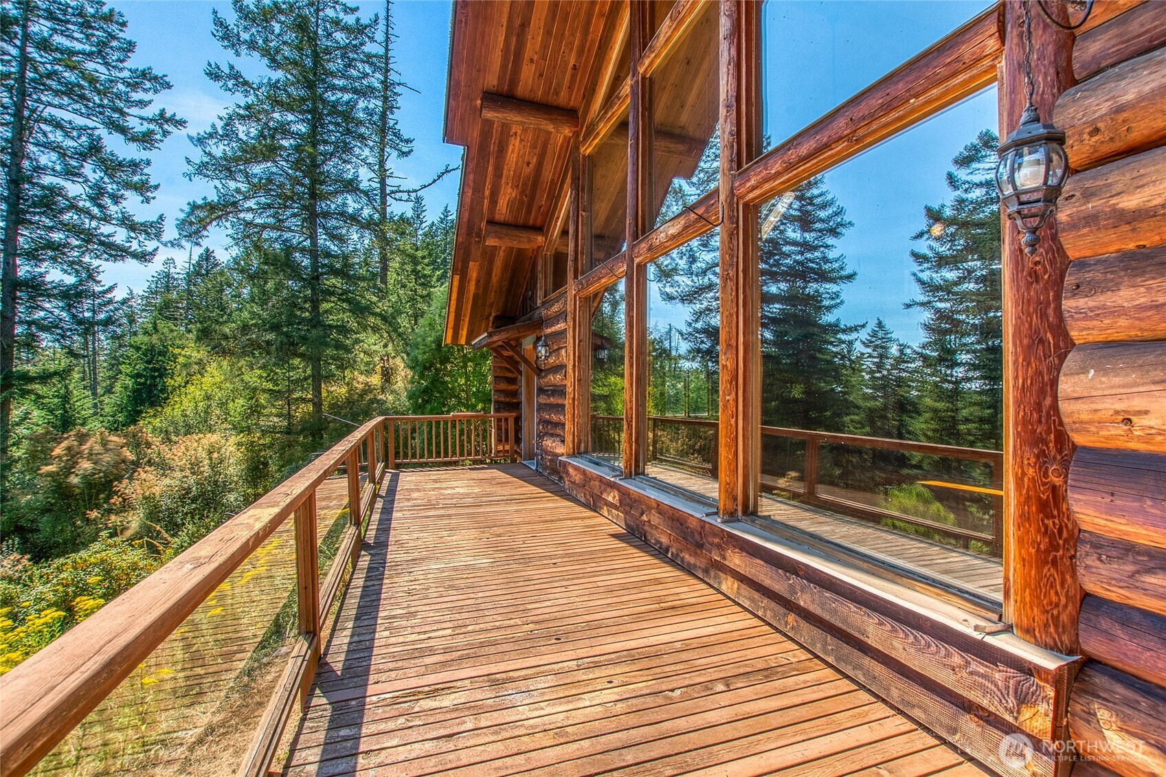 245 Roehl's Hill Road Orcas Island, WA 98279 - Photo 34 of 40 a view of balcony with staircase