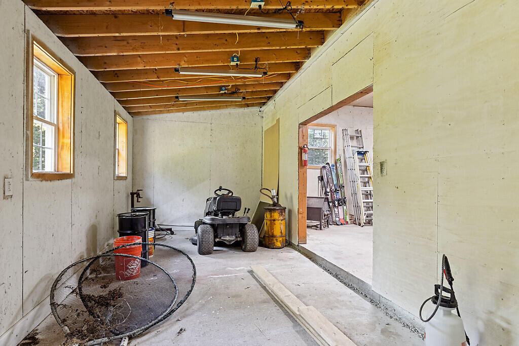 22 Old Rte 133 Winthrop, ME 04364 - Photo 43 of 58 workshop area in garage