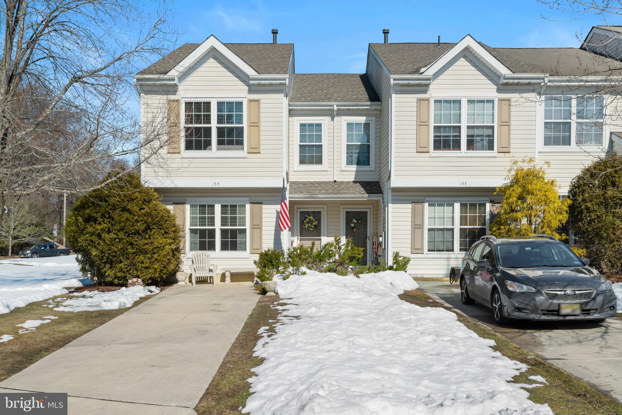 135 Buckingham Way Mount Laurel, NJ 08054 - Photo 2 of 30 a front view of a house with a yard and outdoor space