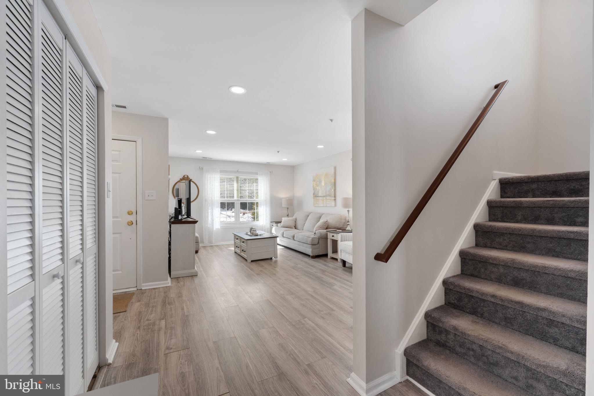 135 Buckingham Way Mount Laurel, NJ 08054 - Photo 9 of 30 a view of entryway and hall with wooden floor