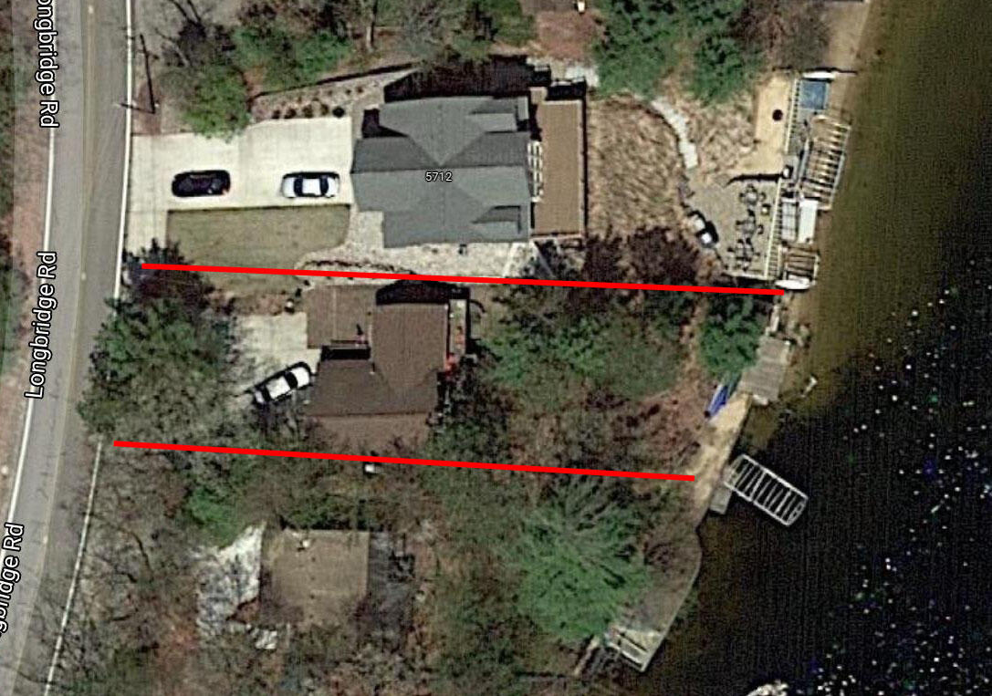 5706 Longbridge Road Pentwater, MI 49449 - Photo 22 of 23 aerial 2