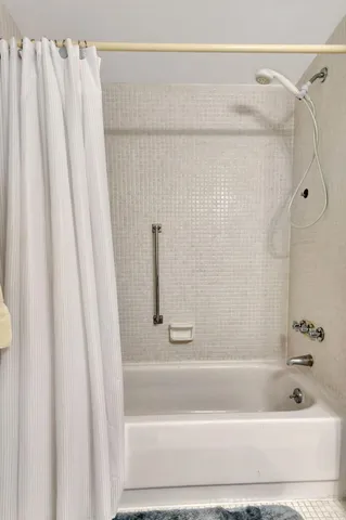 a view of a city with tall buildings