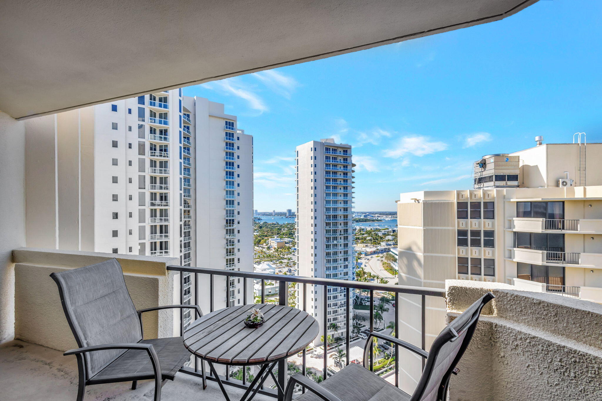 2800 North Ocean Drive, Unit A24B Singer Island, FL 33404 - Photo 29 of 65 a view of a balcony with chairs