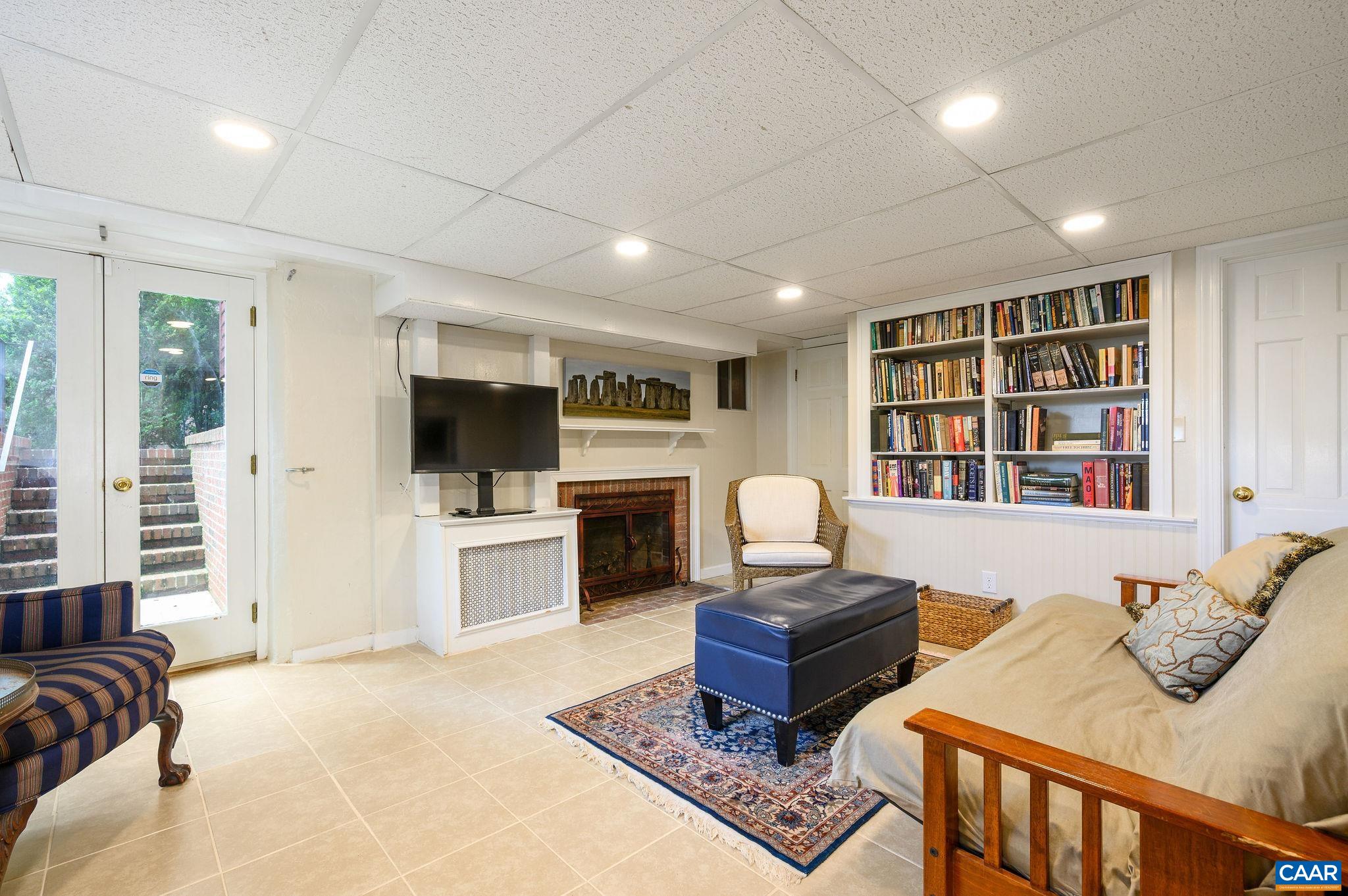 325 Kent Road Charlottesville, VA 22903 - Photo 45 of 54 Terrace level family room with kitchenette