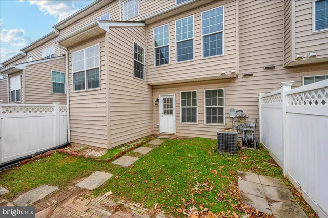 a backyard of a house