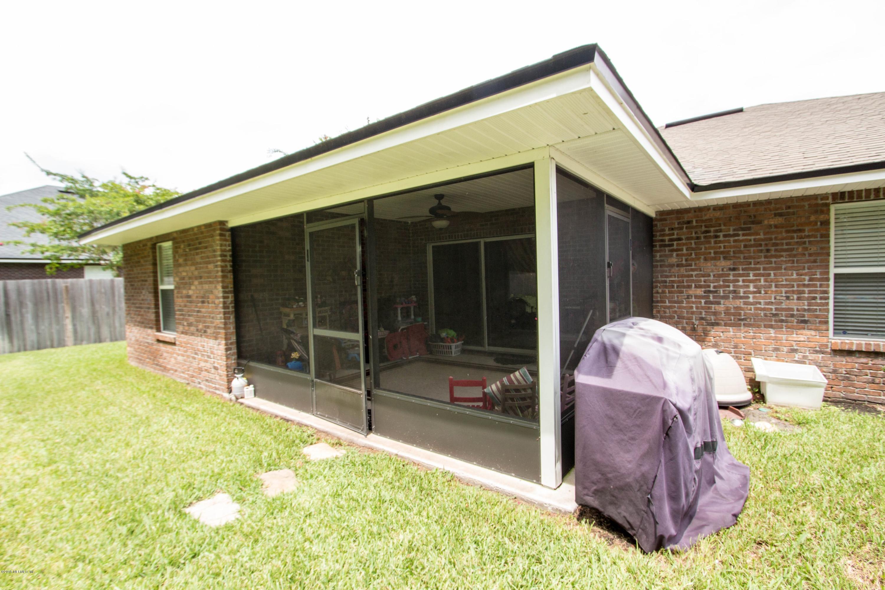 1659 Lockend Road Jacksonville, FL 32221 - Photo 28 of 35 Screened Patio Exterior