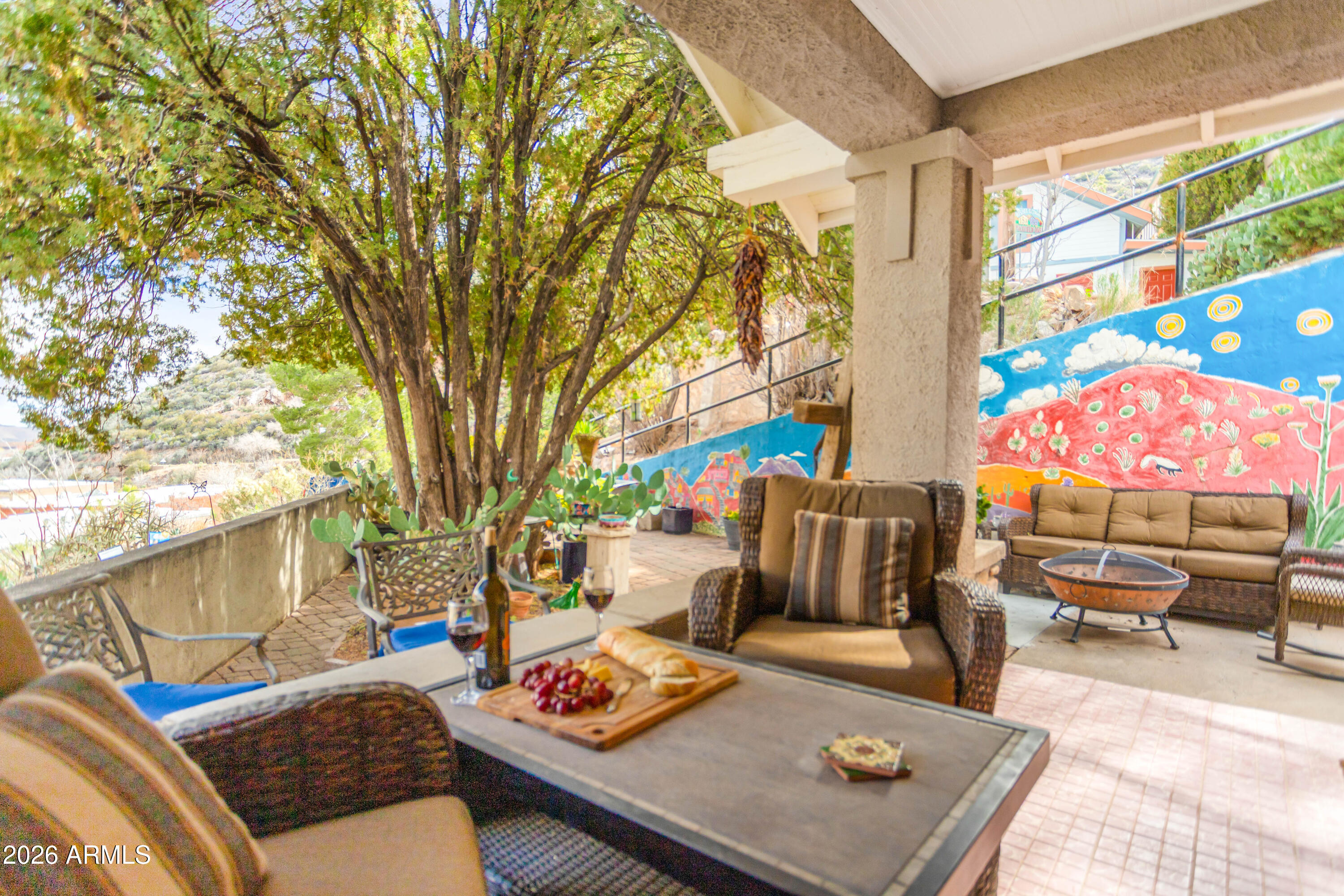 14 Maxfield Avenue Bisbee, AZ 85603 - Photo 25 of 40 Front Porch Seating area