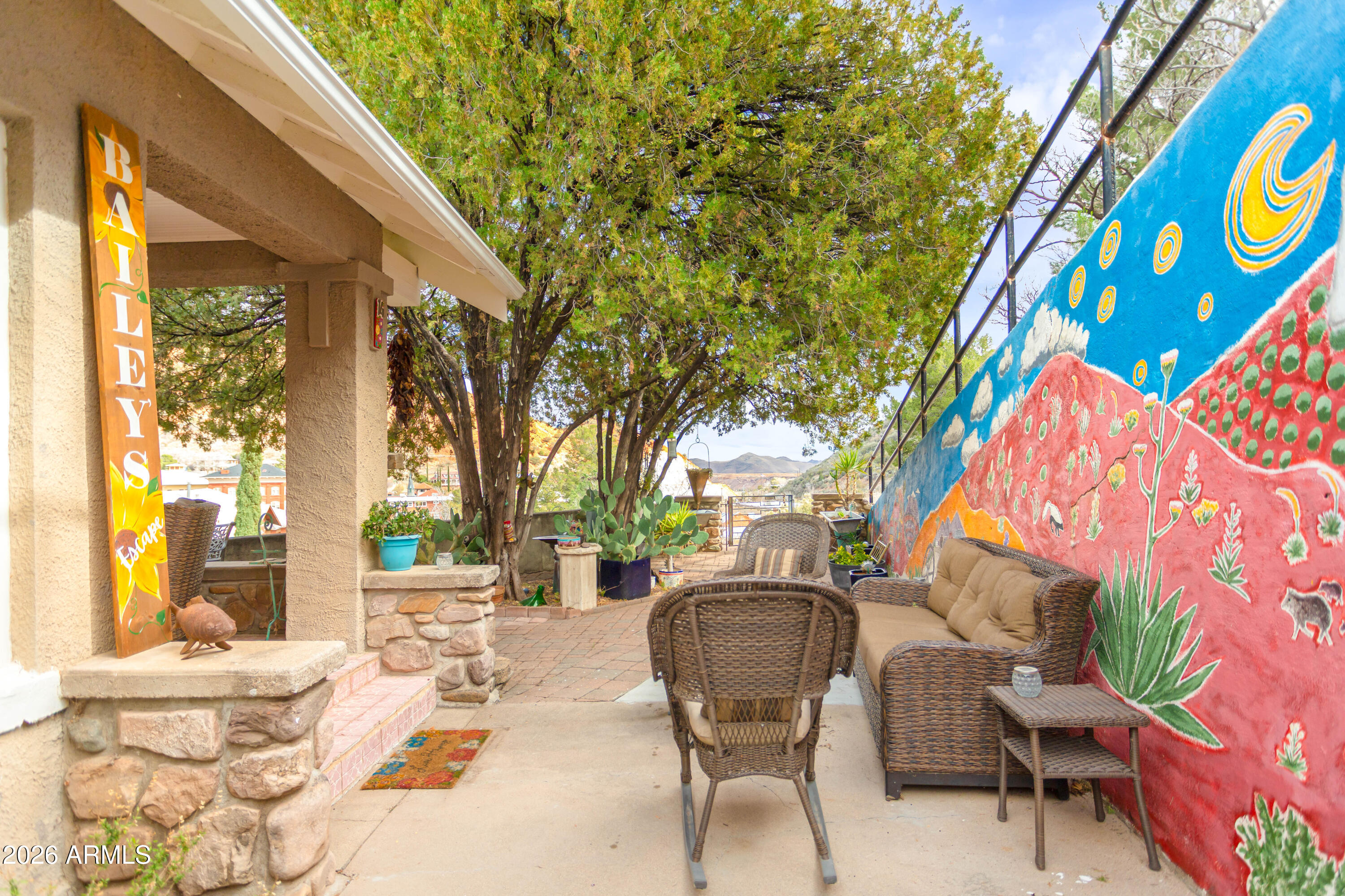 14 Maxfield Avenue Bisbee, AZ 85603 - Photo 29 of 40 Courtyard 1