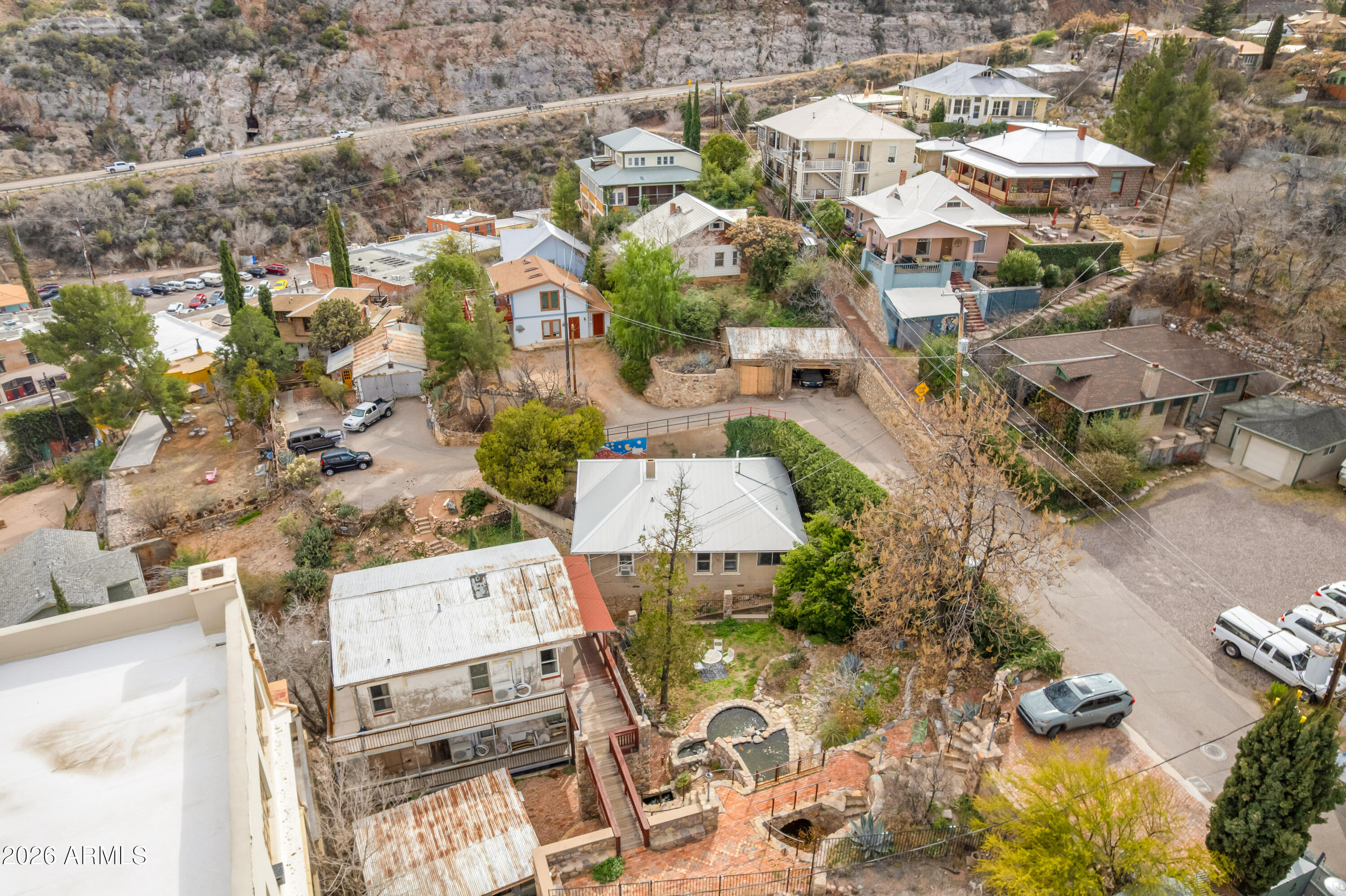 14 Maxfield Avenue Bisbee, AZ 85603 - Photo 38 of 40 Aerial 3
