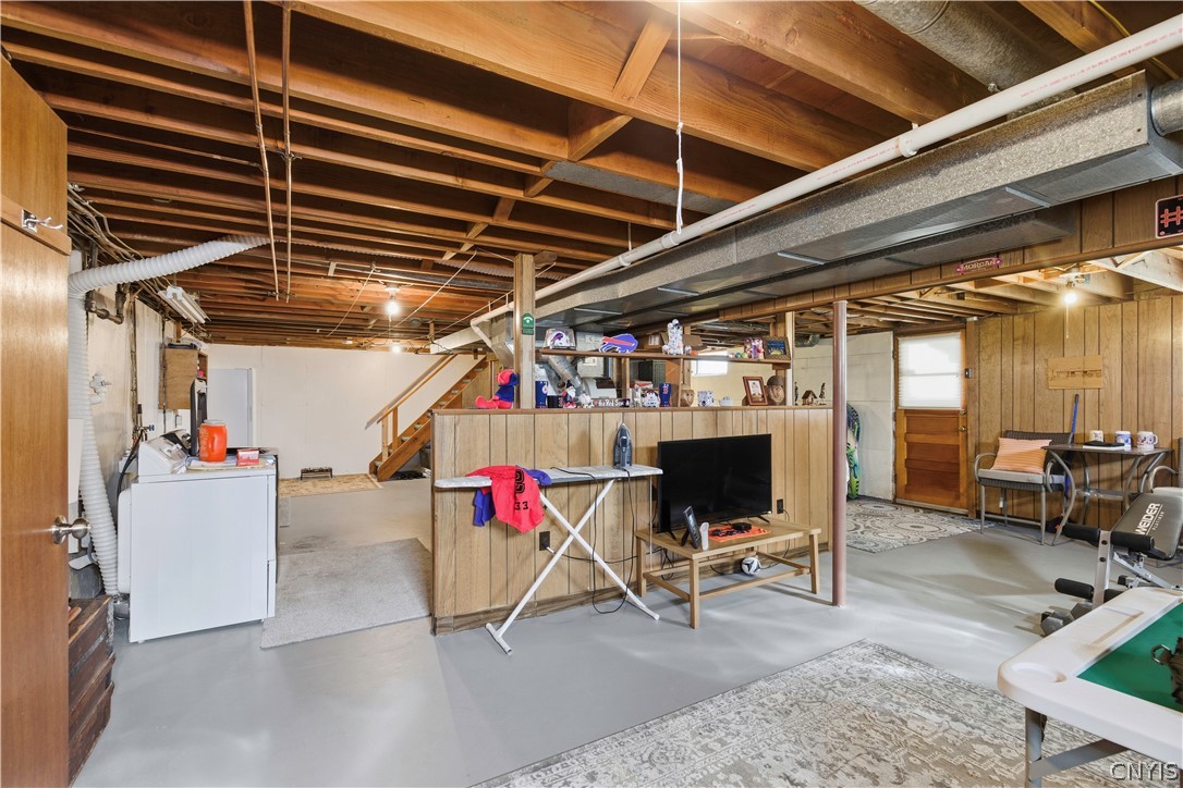 116 Huntshill Road Geddes, NY 13209 - Photo 26 of 28 Walkout Basement