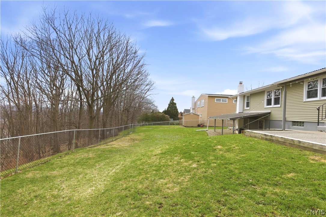 116 Huntshill Road Geddes, NY 13209 - Photo 4 of 28 Backyard