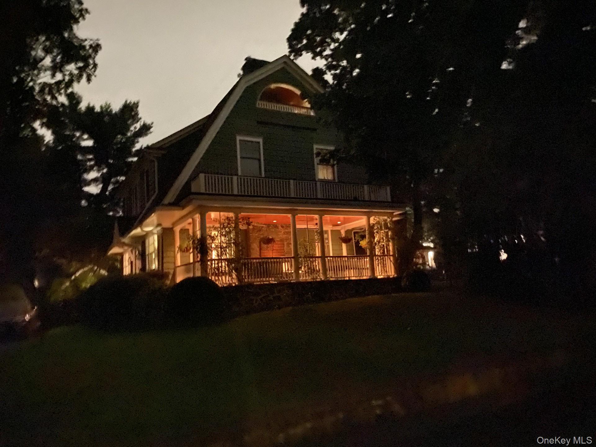 31 Emerson Road Larchmont, NY 10538 - Photo 38 of 39 Porchlight at night...
