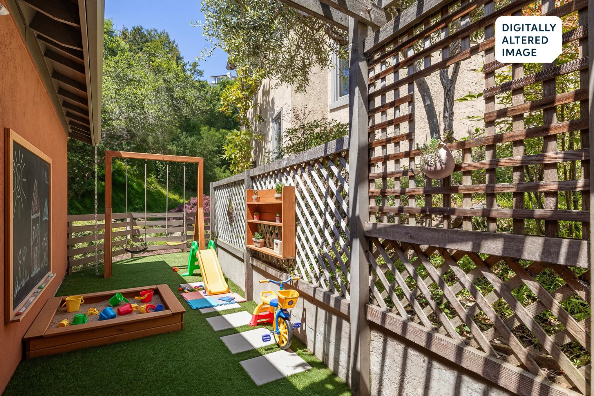 260 Alvarado Road Berkeley, CA 94705 - Photo 56 of 60 Artist Design Concept as a Play Area