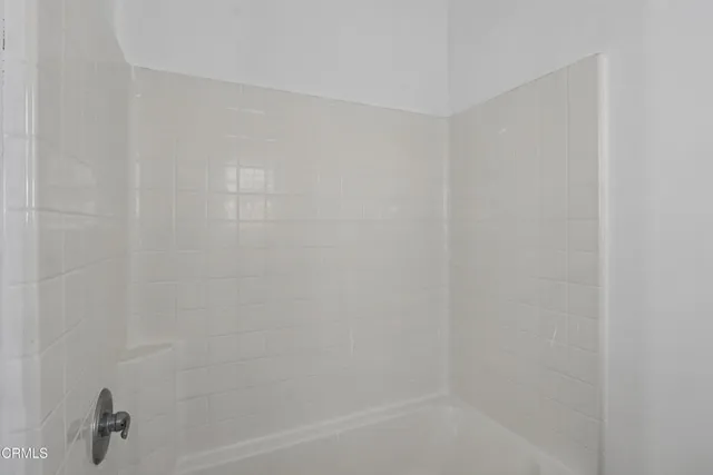 a close up of a bathtub