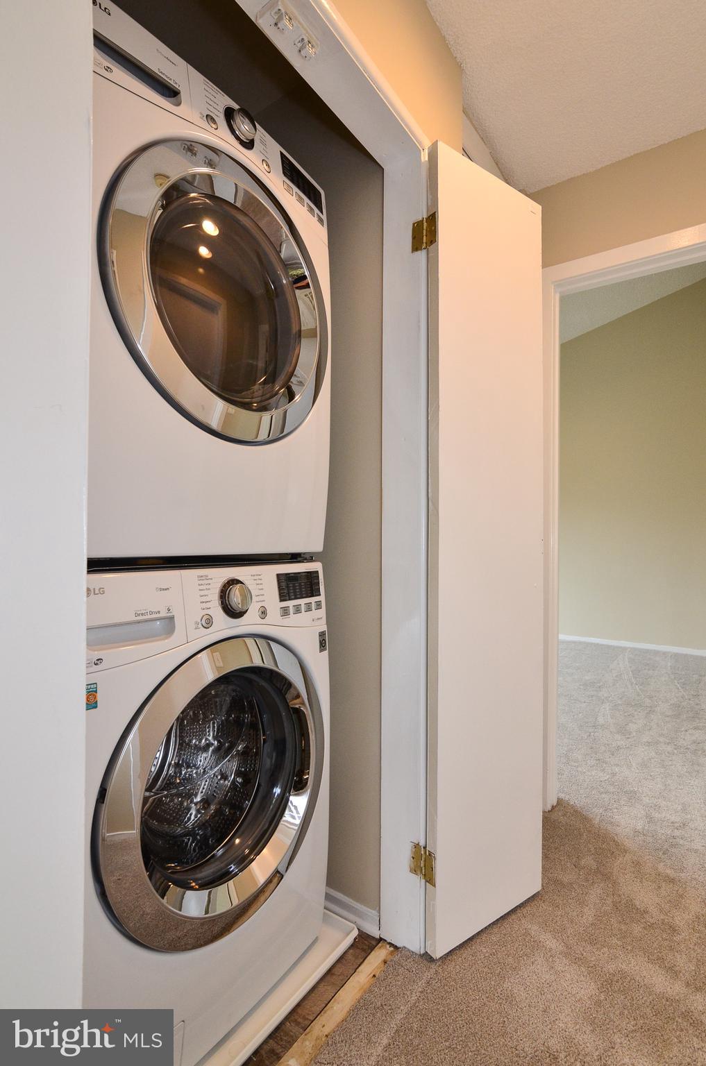 1500 Summerchase Court, Unit 1500E Reston, VA 20194 - Photo 22 of 26 Front loading washer and dryer