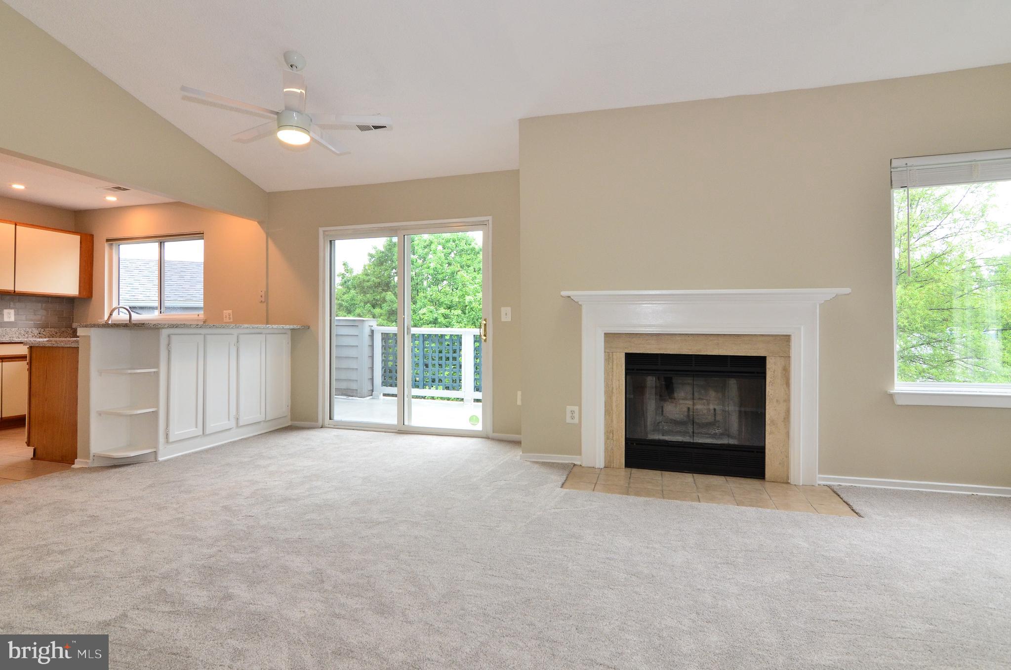 1500 Summerchase Court, Unit 1500E Reston, VA 20194 - Photo 10 of 26 Wood burning fireplace