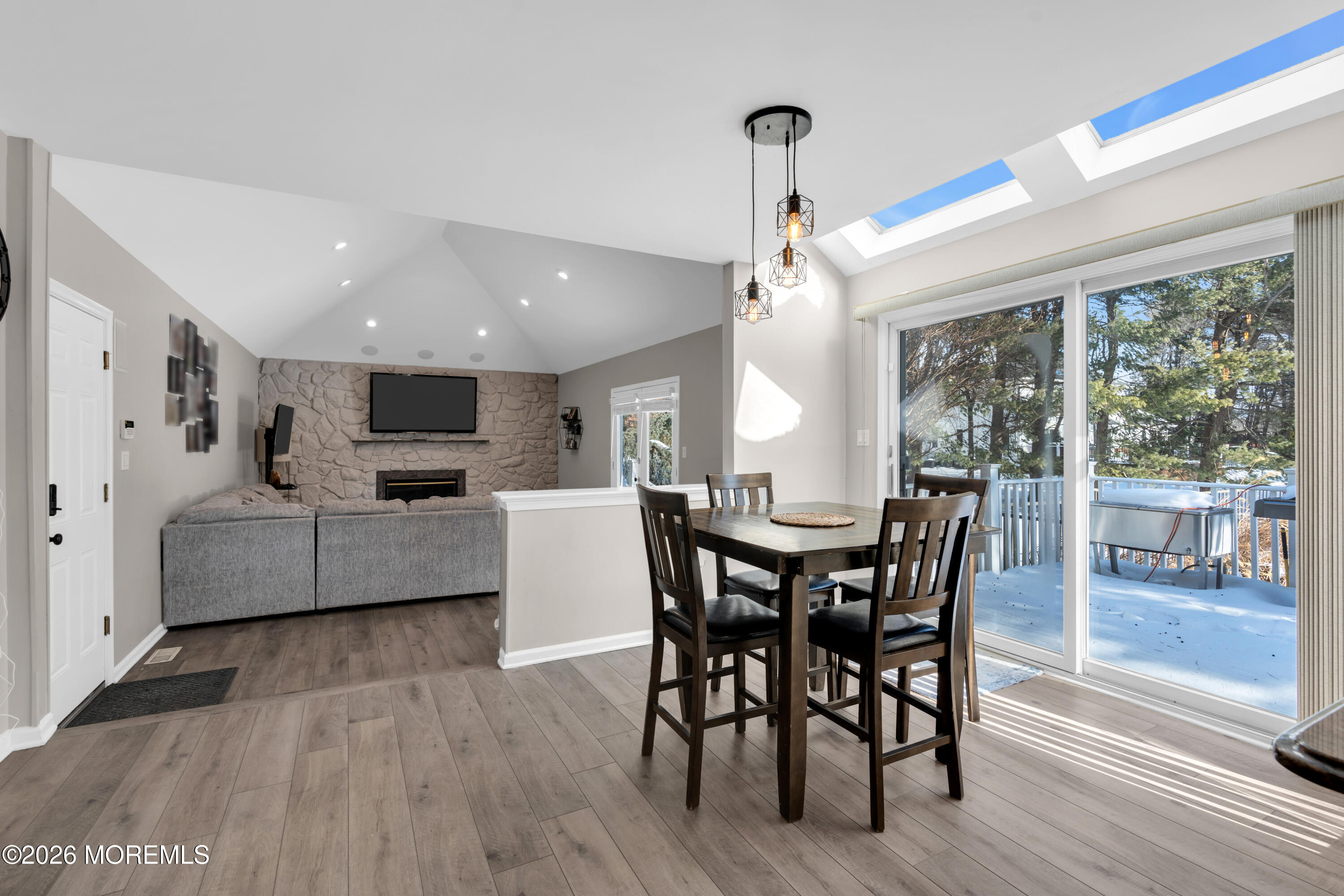 15 Lenape Trail Freehold, NJ 07728 - Photo 26 of 27 a view of a dining room with furniture window and wooden floor