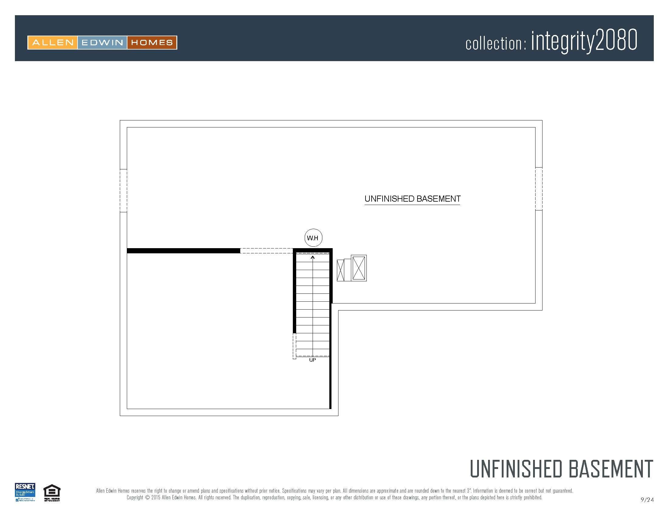 6244 Polly's Path Berrien Springs, MI 49103 - Photo 27 of 35 Integrity 2080 V8.0a Unfinished Basement