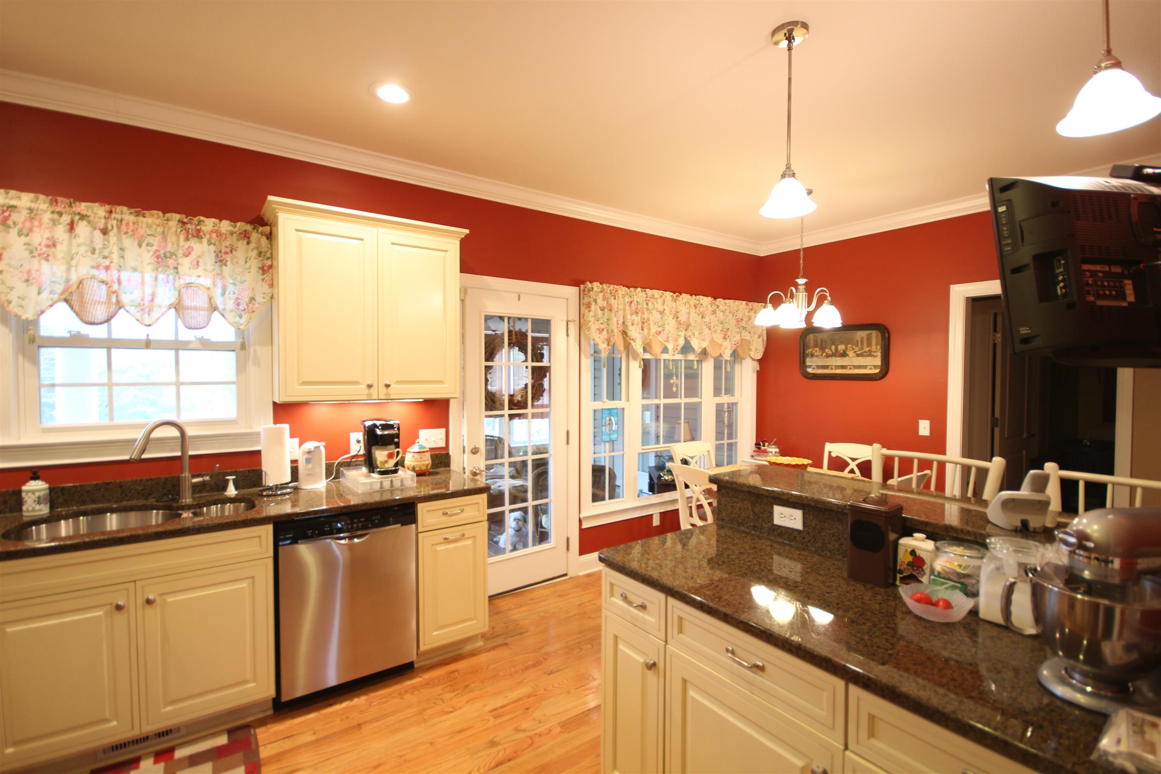 7508 King Road Fairview, TN 37062 - Photo 8 of 30 a kitchen with sink refrigerator and large window