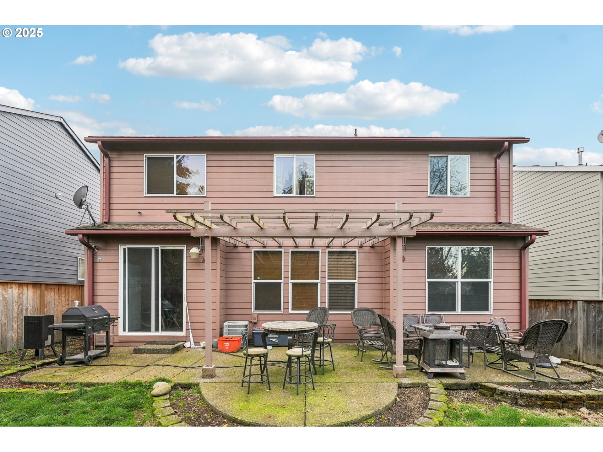 858 Northeast 166th Avenue Portland, OR 97230 - Photo 11 of 17 a backyard of a house with outdoor seating