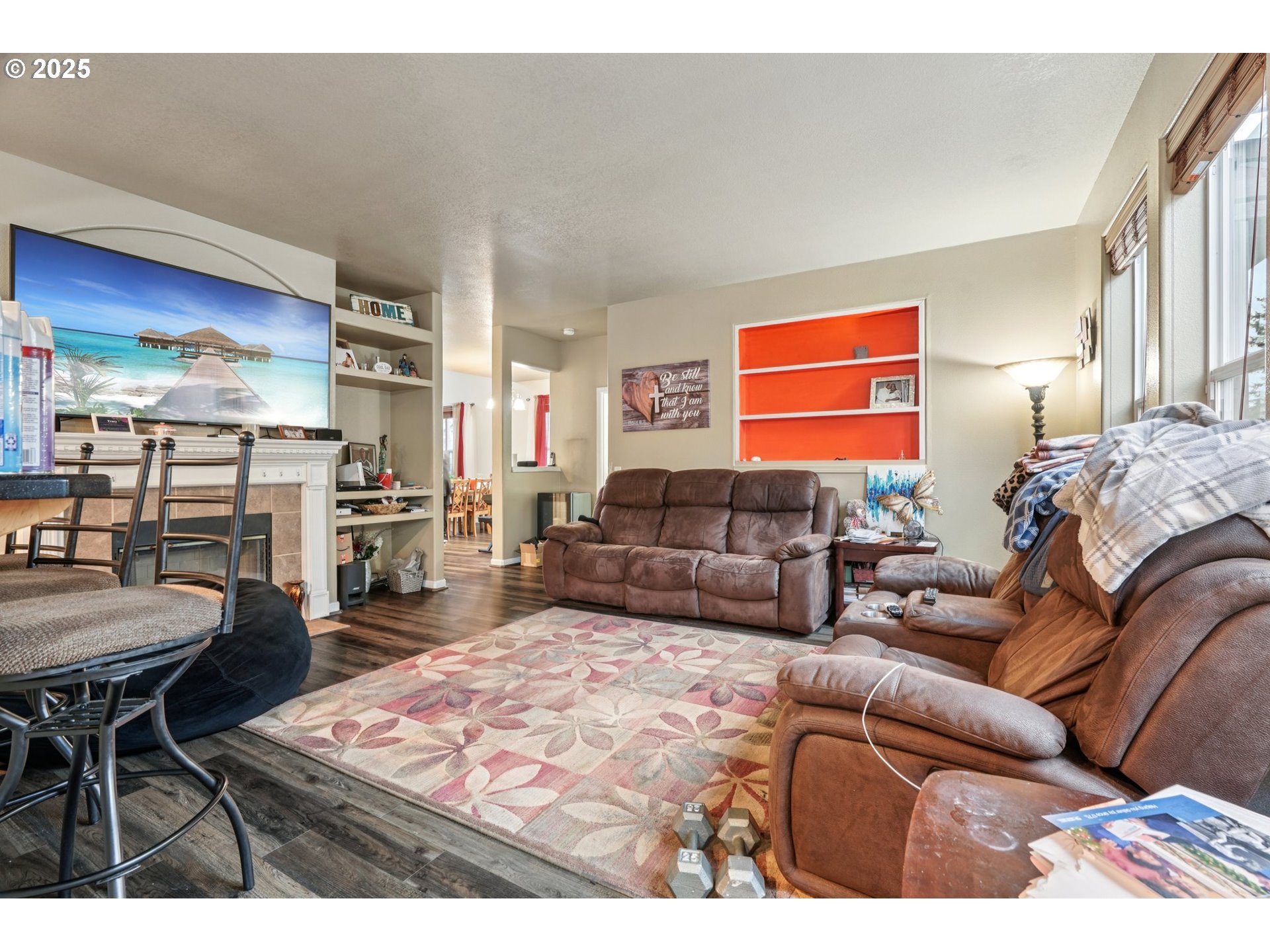 858 Northeast 166th Avenue Portland, OR 97230 - Photo 9 of 17 a living room with furniture and a wooden floor