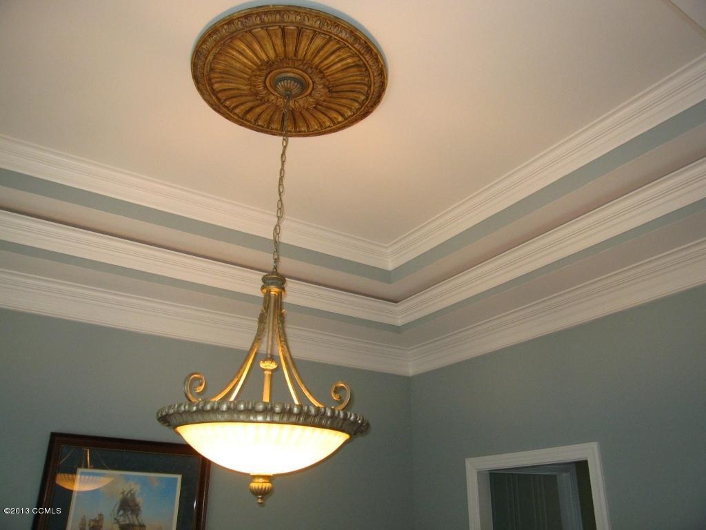 256 Thurman Road Beaufort, NC 28516 - Photo 12 of 50 Dining Room ceiling detail