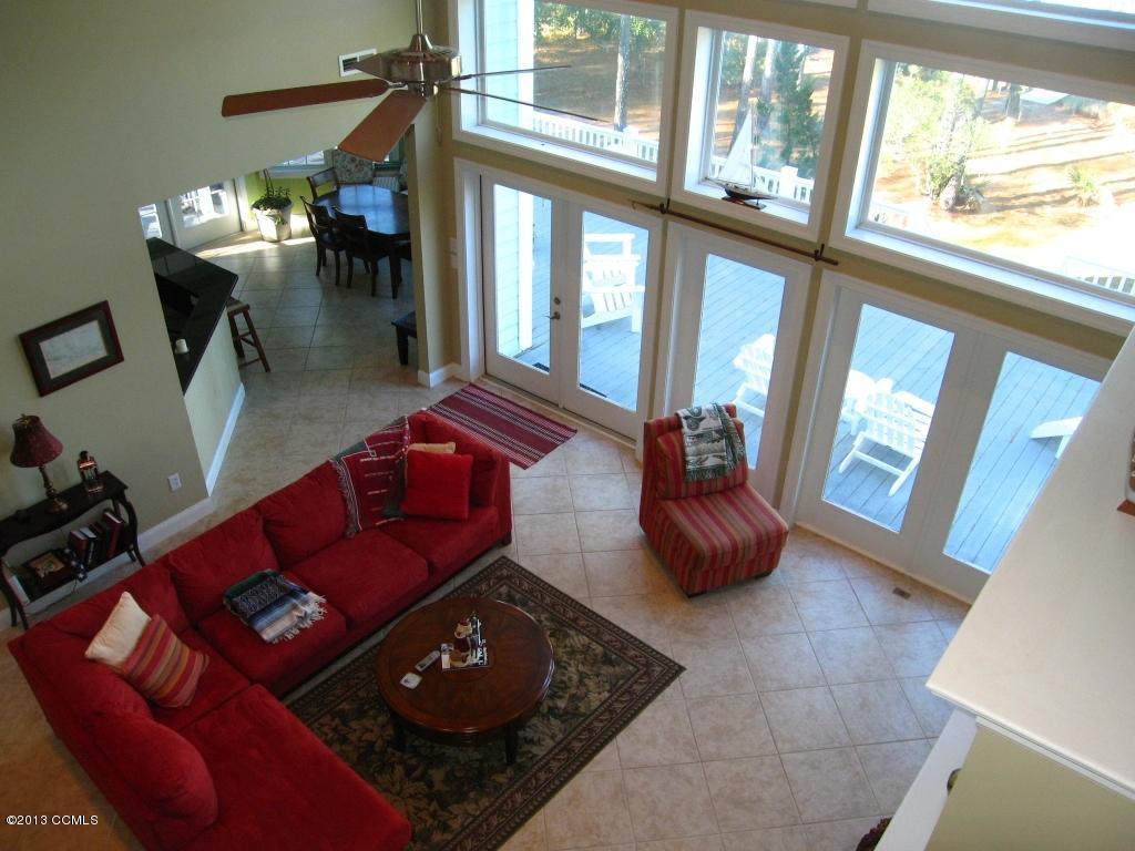 256 Thurman Road Beaufort, NC 28516 - Photo 28 of 50 View of Great Room from Mezzanine