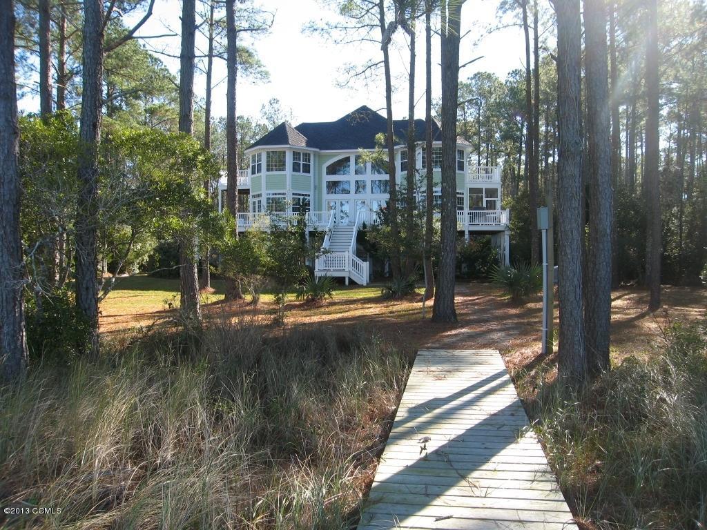 256 Thurman Road Beaufort, NC 28516 - Photo 40 of 50 View of House from Dock