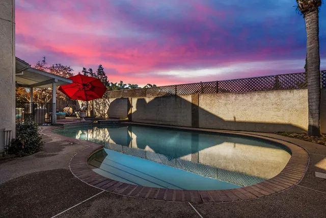 a view of a swimming pool