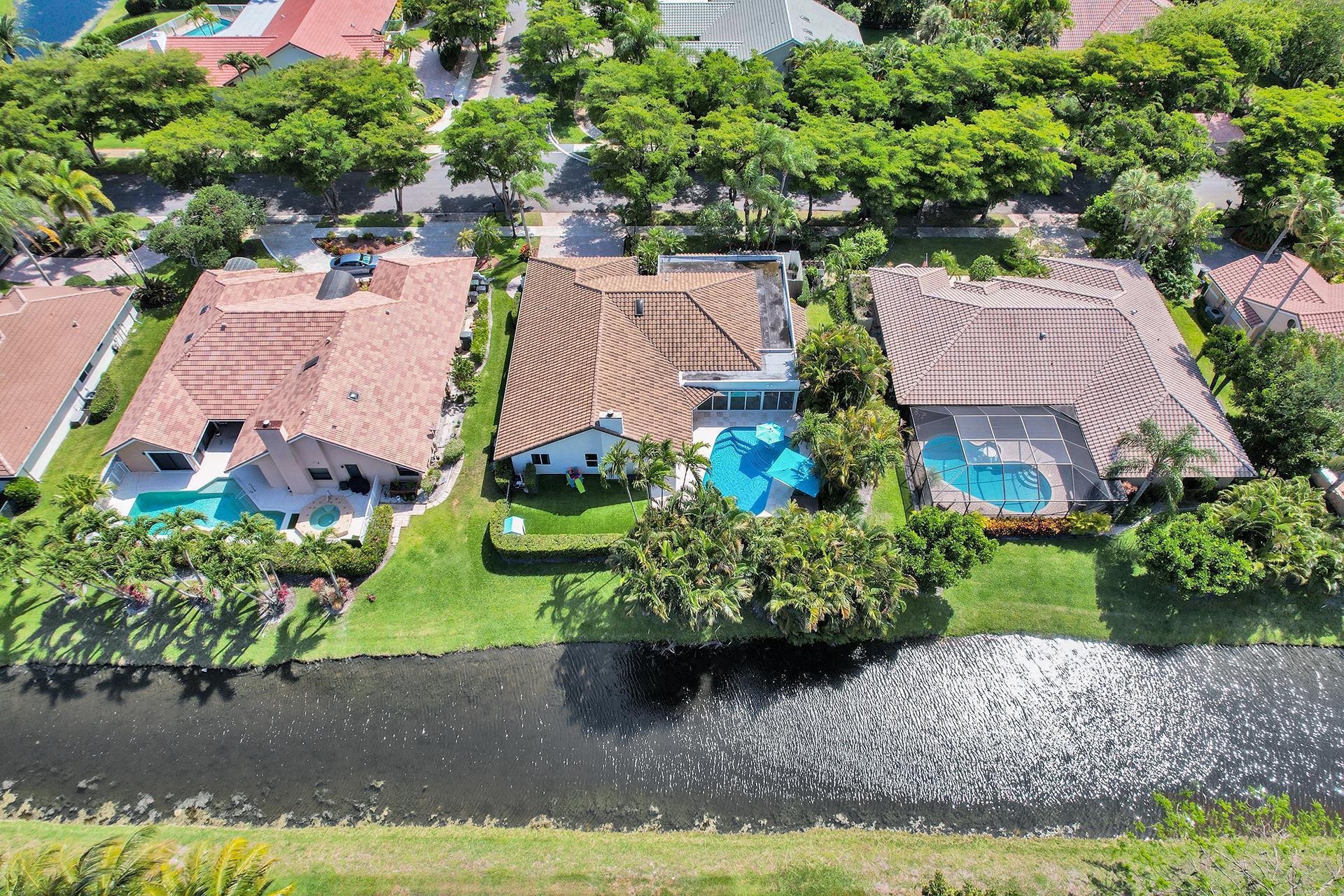 1380 Parkside Circle South Boca Raton, FL 33486 - Photo 45 of 50 canal view