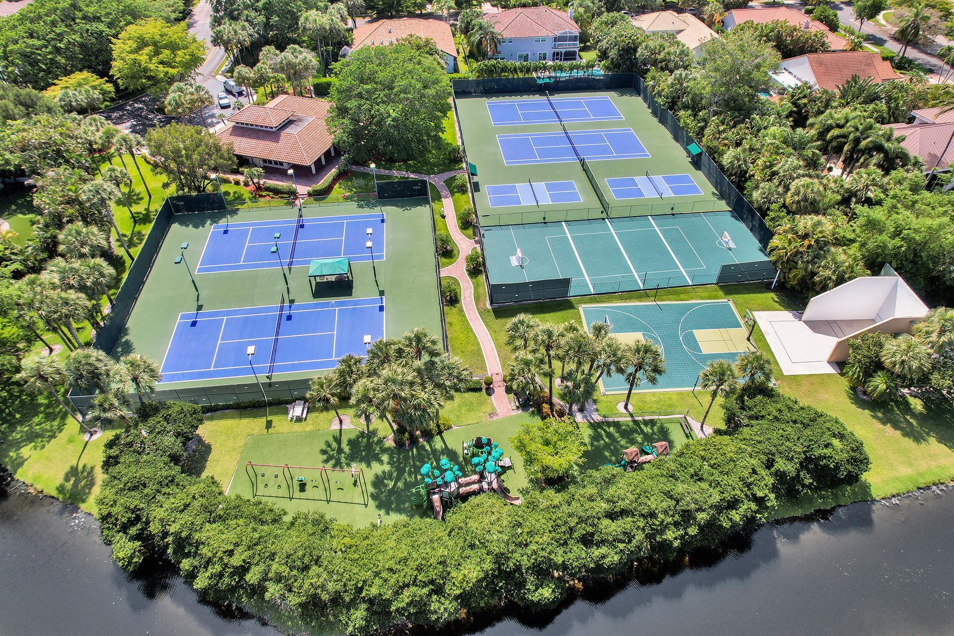 1380 Parkside Circle South Boca Raton, FL 33486 - Photo 49 of 50 tennis playground clubhouse