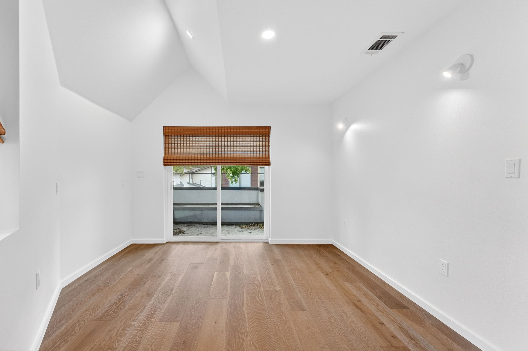 5505 Duval Street, Unit B Austin, TX 78751 - Photo 18 of 32 a view of empty room with wooden floor