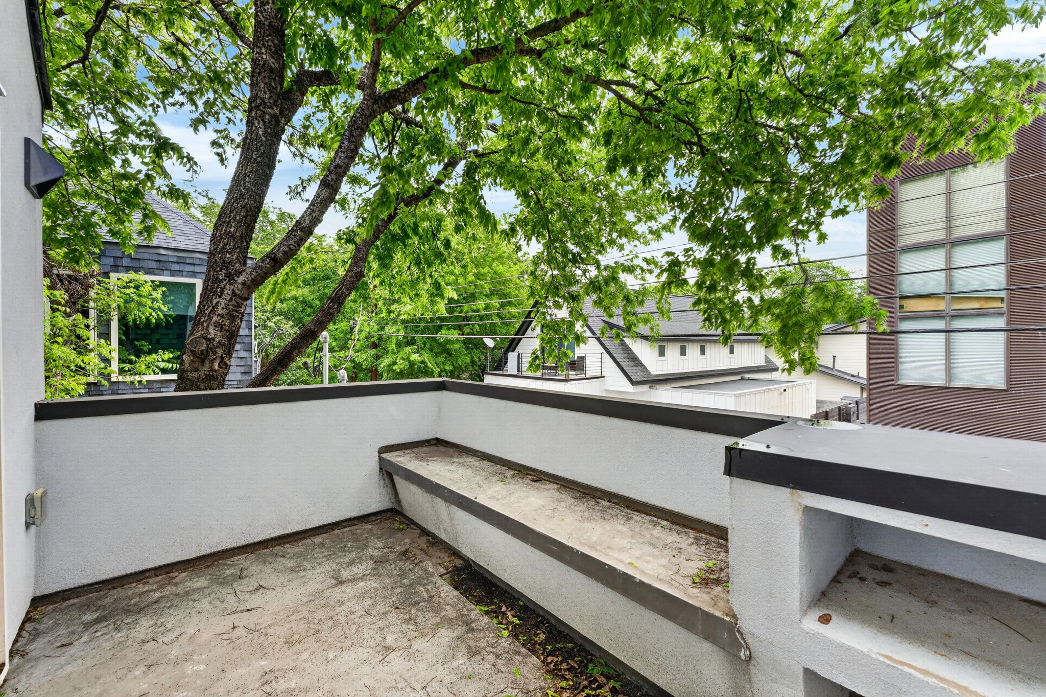 5505 Duval Street, Unit B Austin, TX 78751 - Photo 20 of 32 a close up of a bench