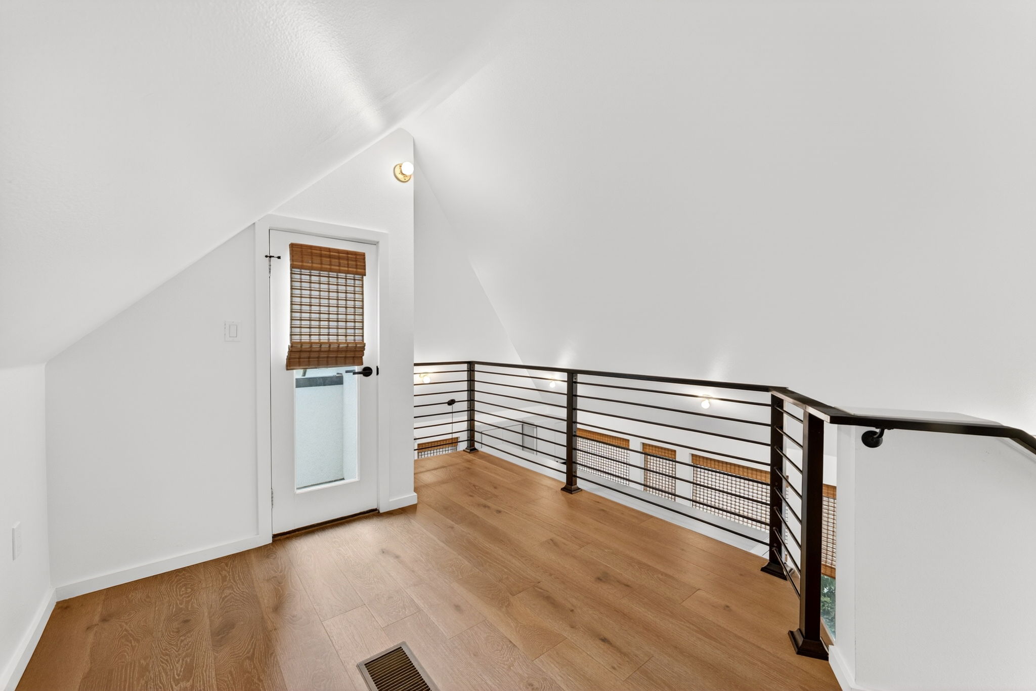 5505 Duval Street, Unit B Austin, TX 78751 - Photo 22 of 32 a view of entryway with wooden floor