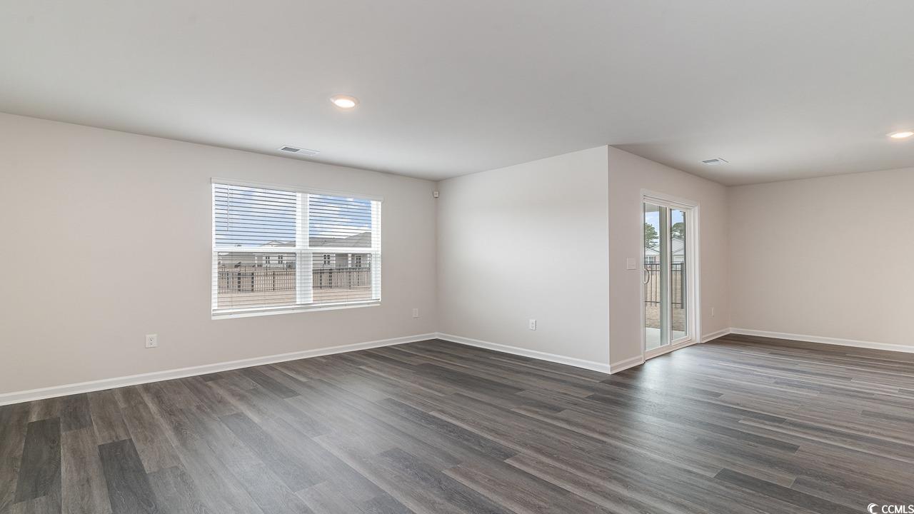 6068 Fuller Rdg Court Conway, SC 29526 - Photo 3 of 22 Unfurnished room with dark hardwood / wood-style f