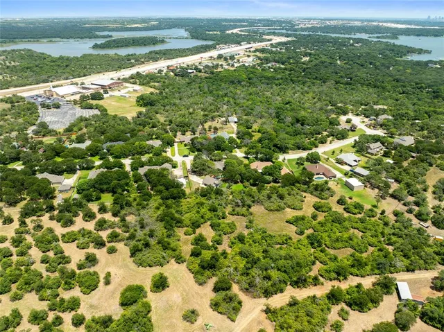 a view of an ocean and a mountain