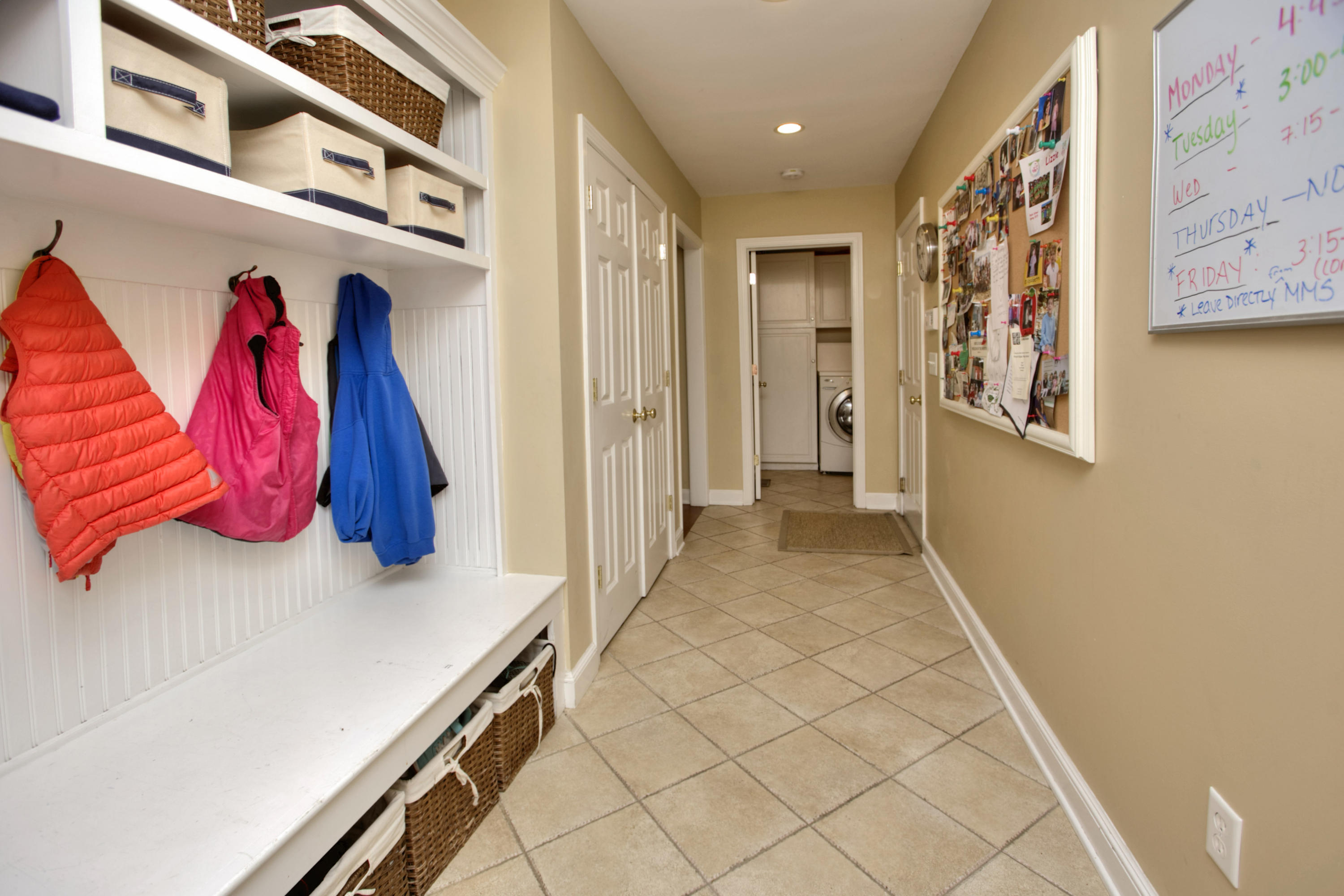 17 Rocaton Road Darien, CT 06820 - Photo 22 of 26 a view of a hallway with shelves
