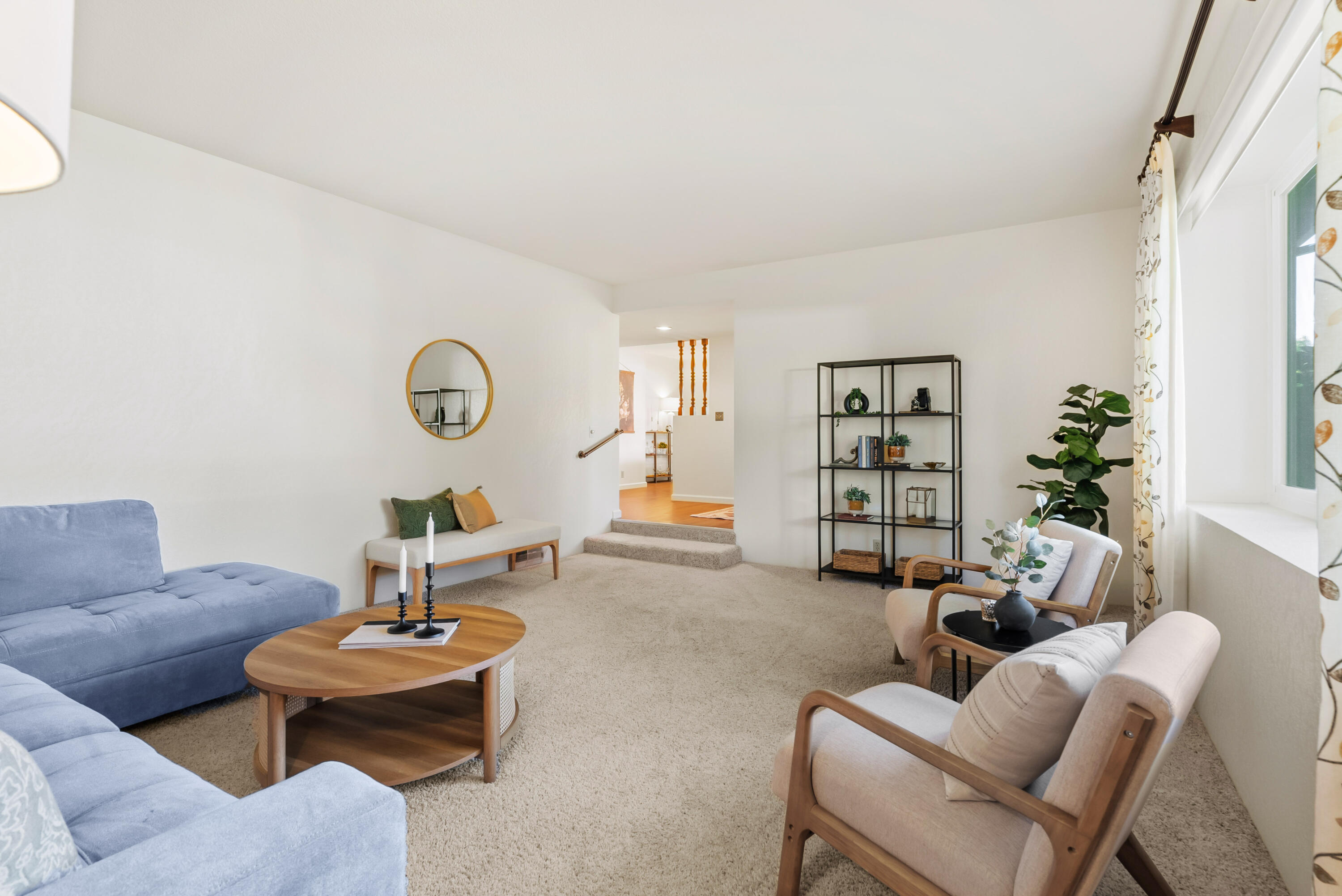 6812 Riata Drive Redding, CA 96002 - Photo 7 of 42 a living room with furniture and book shelf