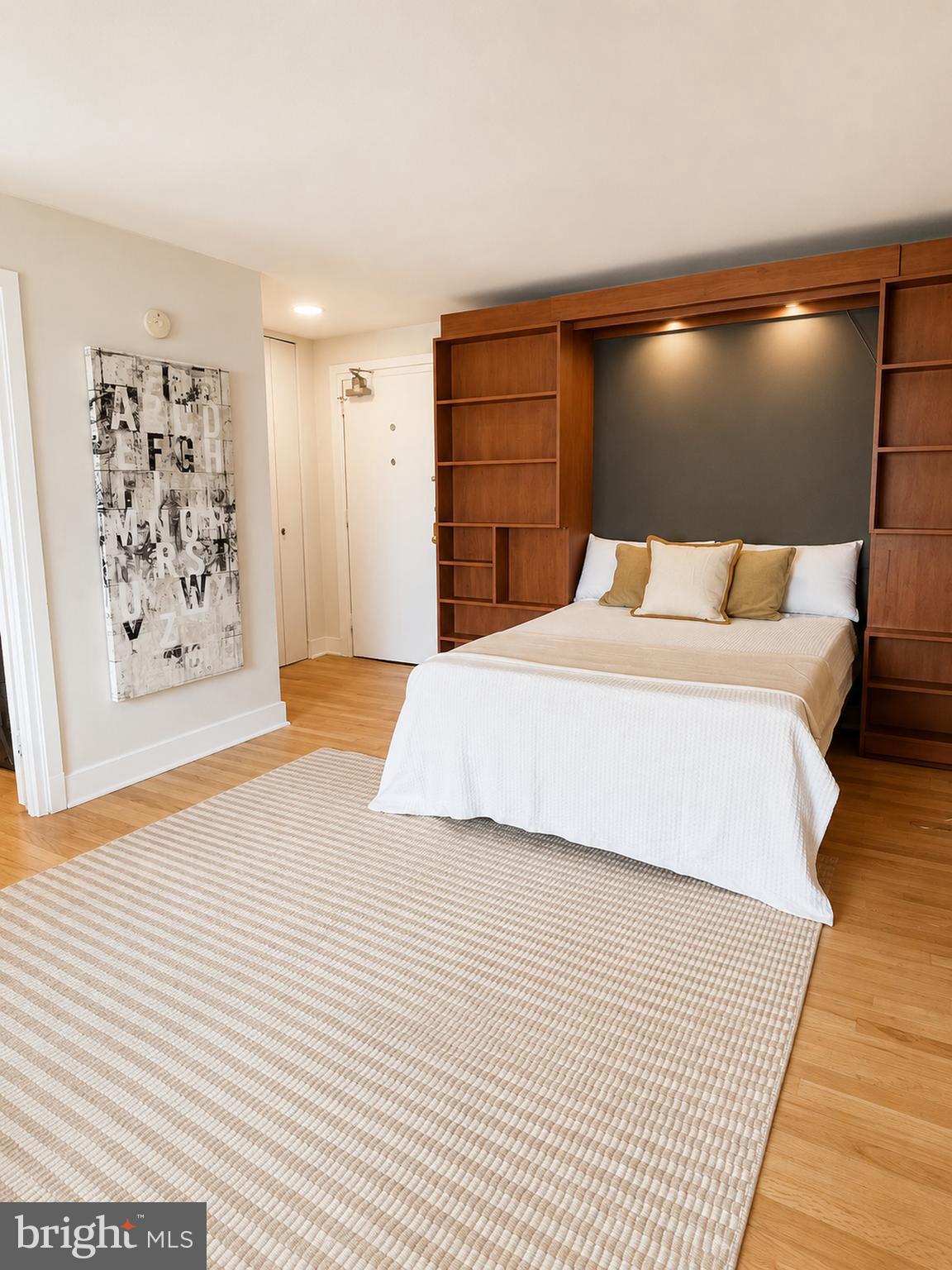 Custom High-end Cabinetry with Bed