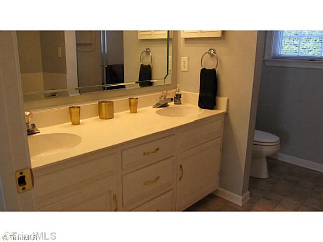 5804 Old Oak Ridge Road Greensboro, NC 27410 - Photo 14 of 16 Master Bath/Spa. His and Her Sinks separate shower and soaking tub!