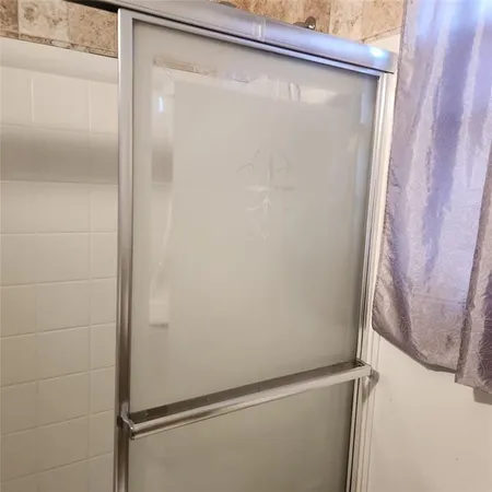 a close view of closet