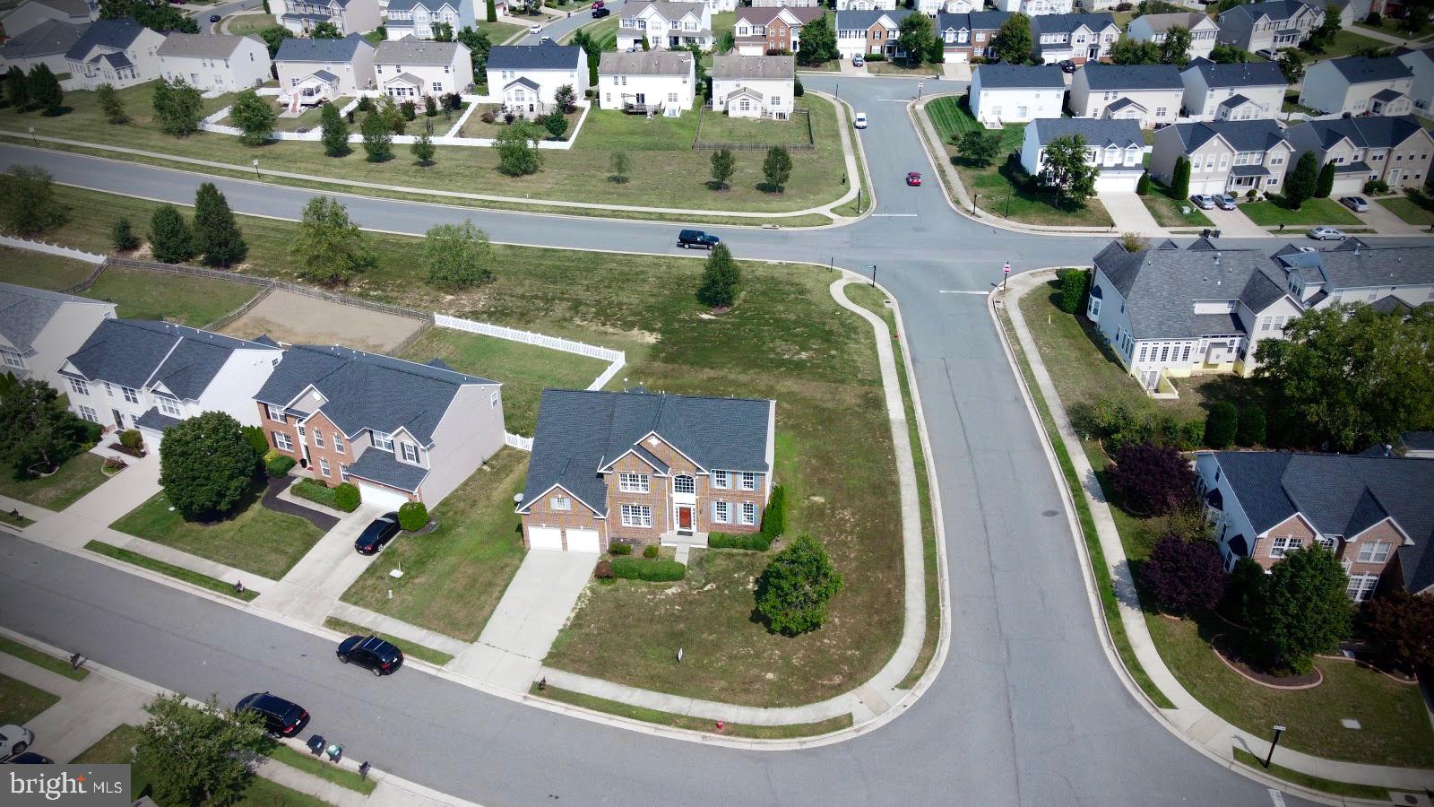 5501 Silver Maple Lane Fredericksburg, VA 22407 - Photo 1 of 37 Fron view from above