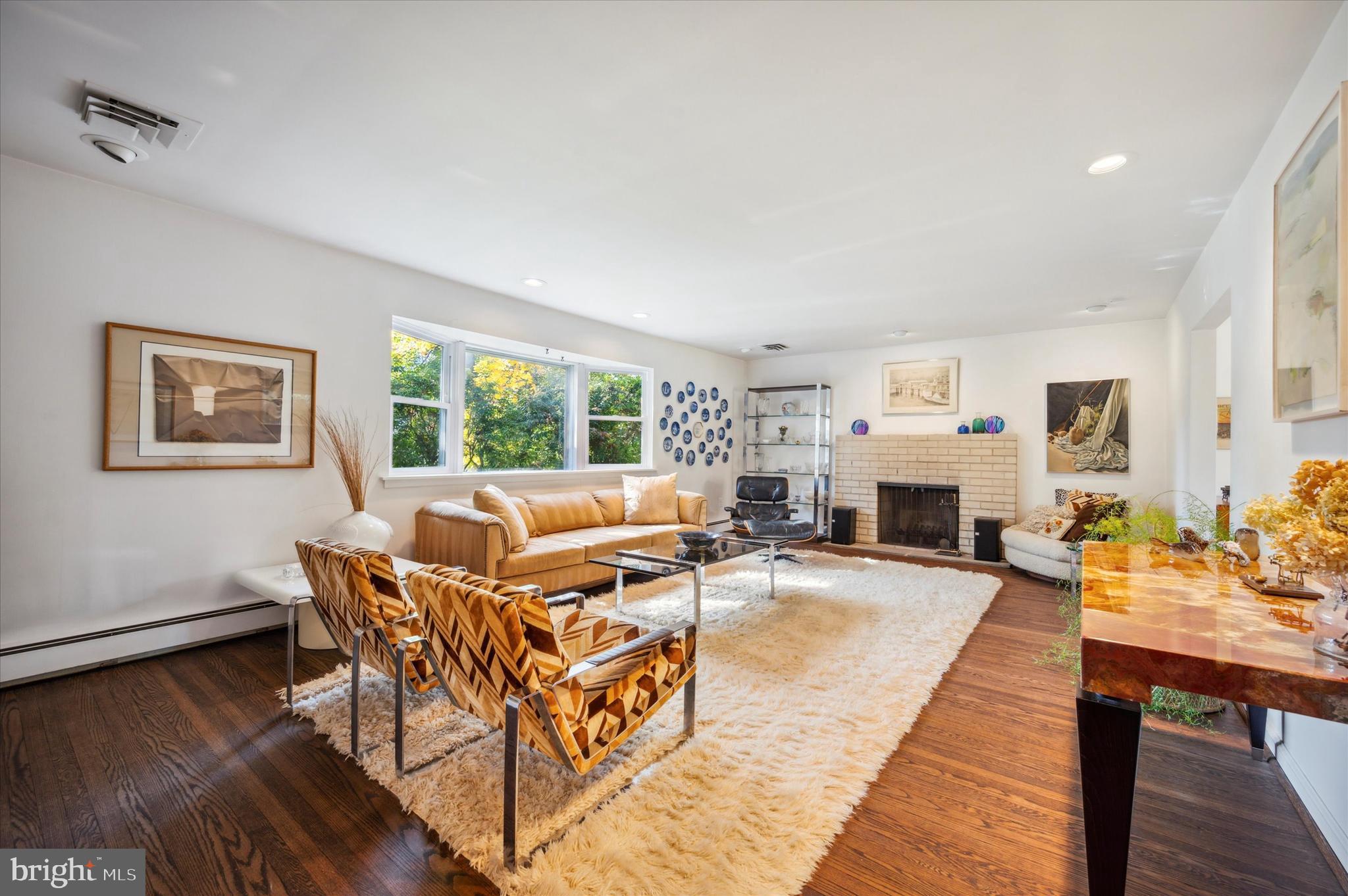 1229 Red Rambler Road Jenkintown, PA 19046 - Photo 6 of 35 Living Room w
fire place