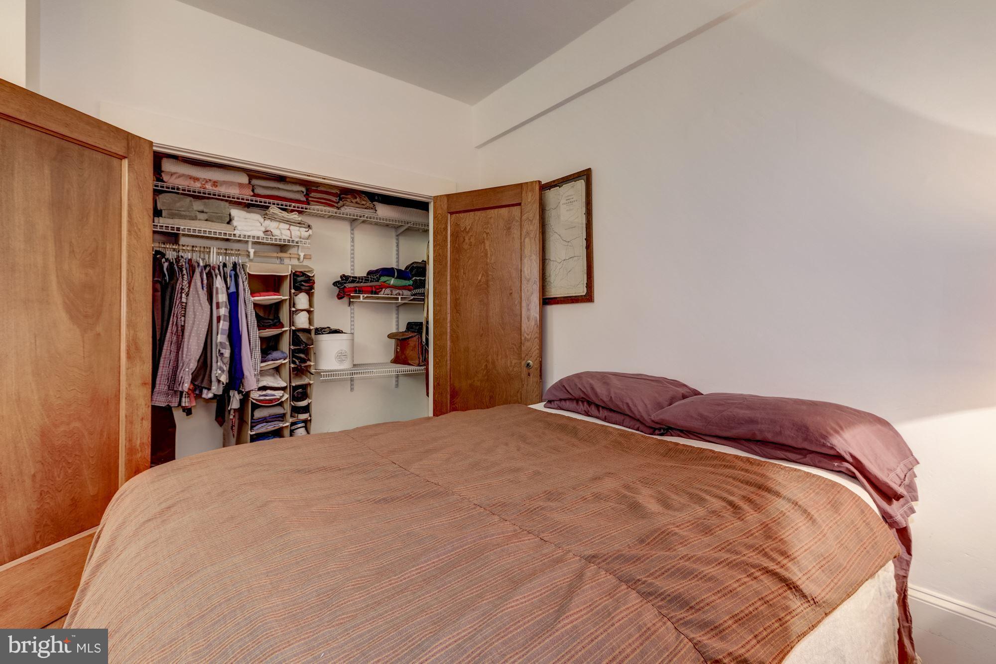 1736 Columbia Road Northwest, Unit 208 Washington, DC 20009 - Photo 14 of 21 Bedroom with a great closet