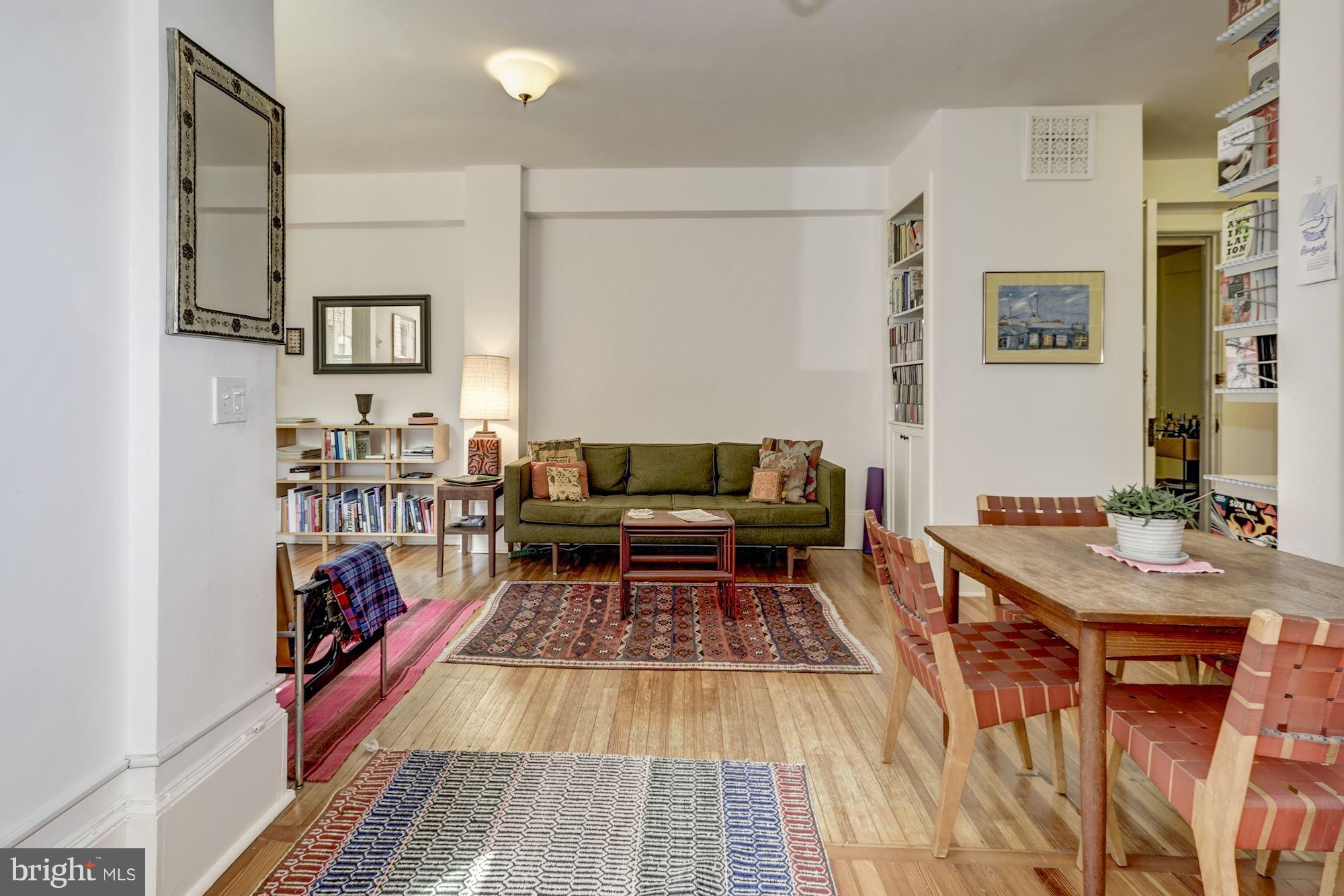 1736 Columbia Road Northwest, Unit 208 Washington, DC 20009 - Photo 9 of 21 Living Room