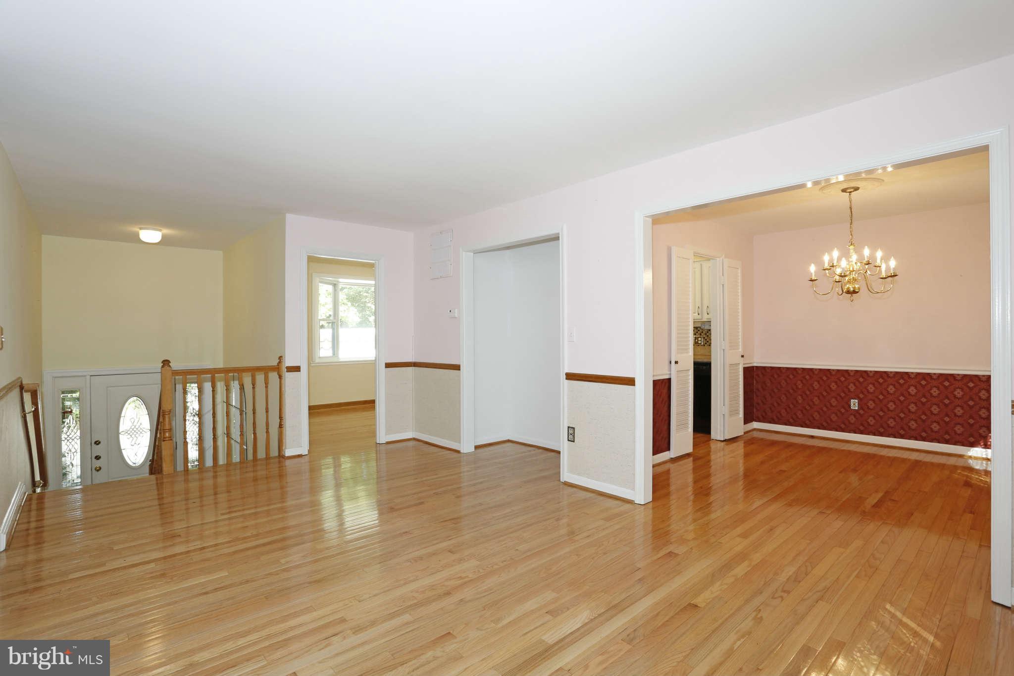 Living Room opens to dining rooms