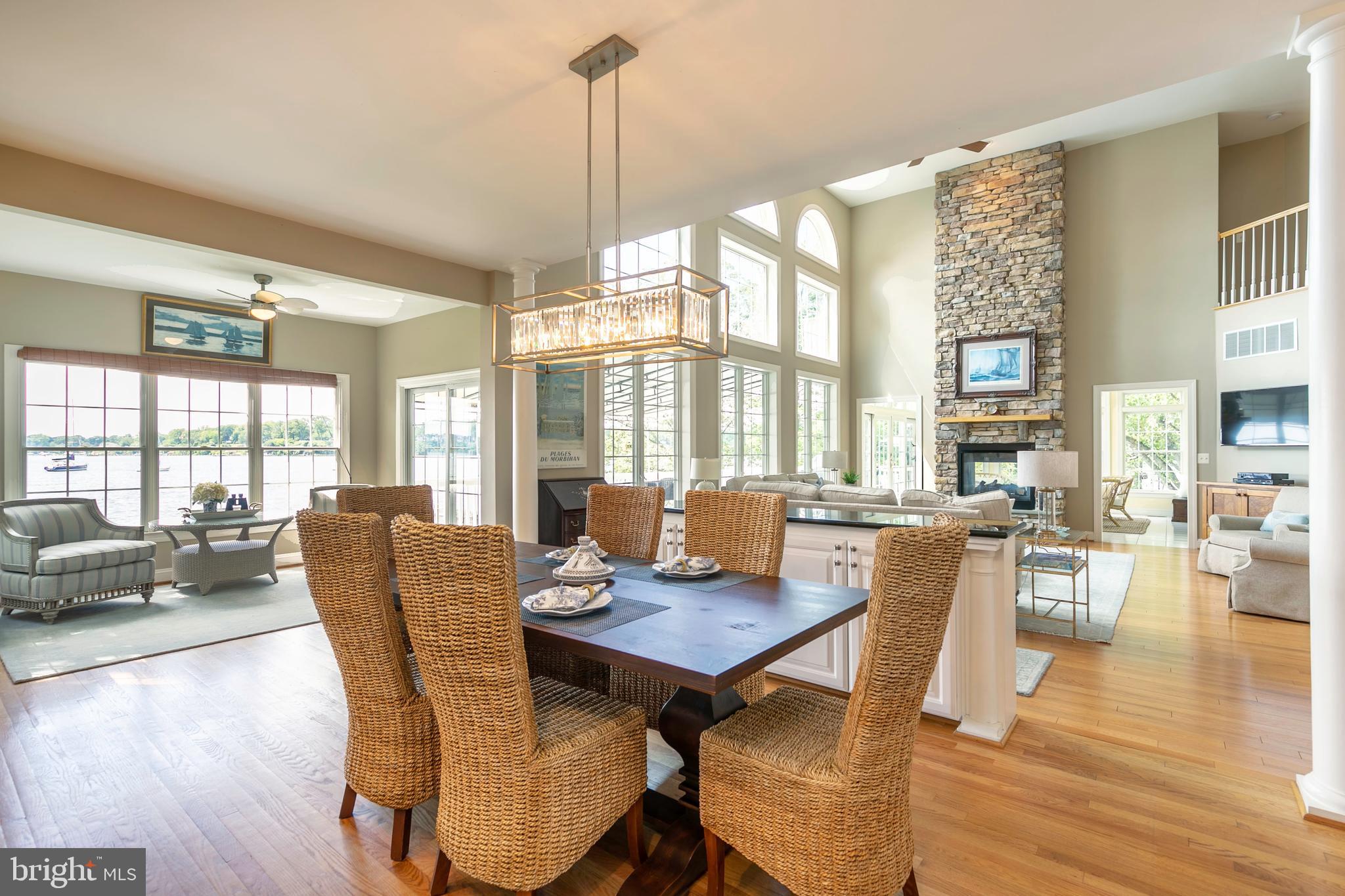11 Riverview Road Severna Park, MD 21146 - Photo 21 of 61 Kitchen and eating area open to great room
