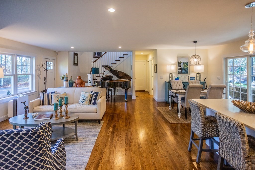 1301 Service Road Barnstable, MA 02668 - Photo 16 of 40 a living room with furniture and a wooden floor