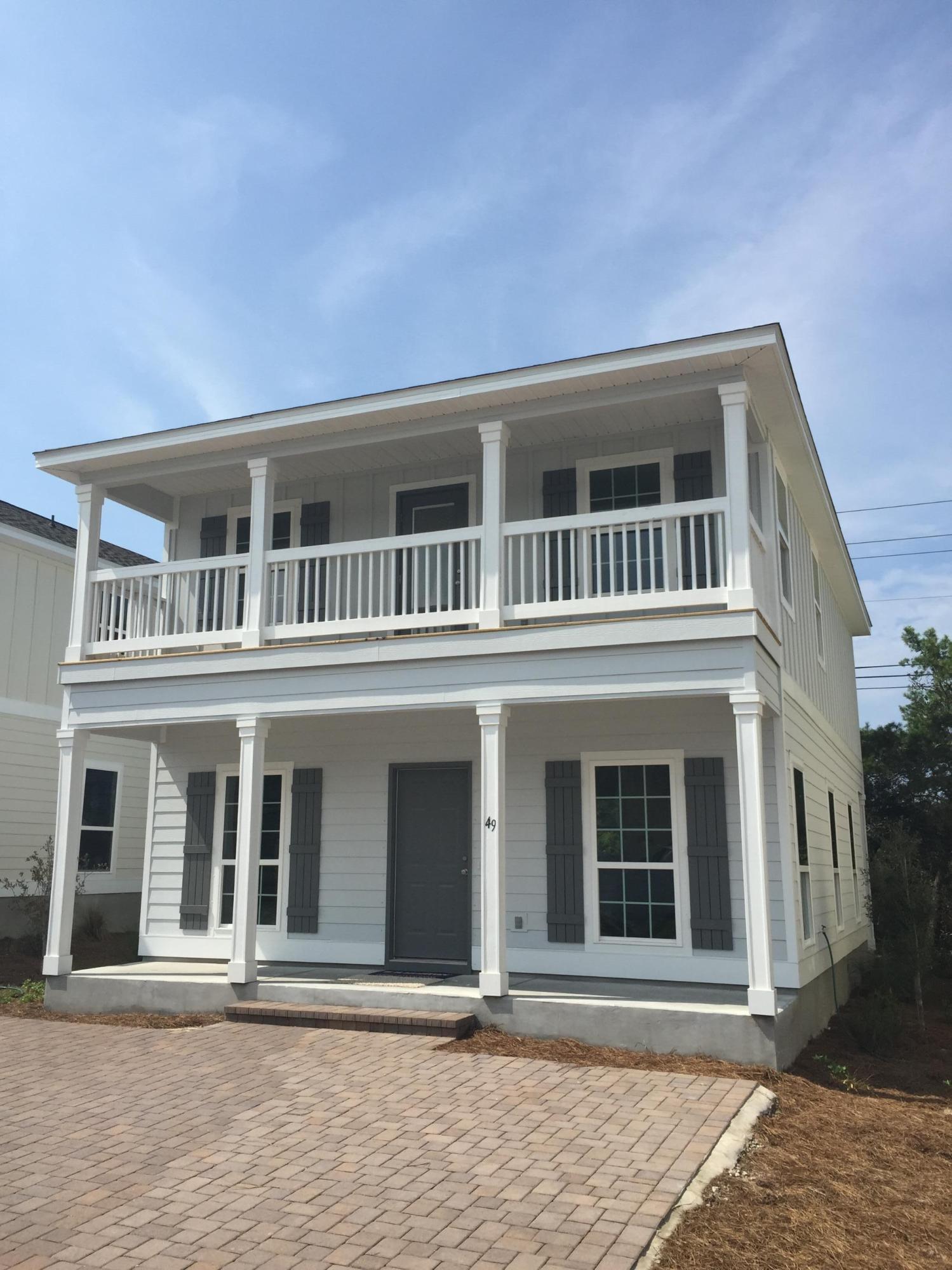49 Grayling Way Inlet Beach, FL 32461 - Photo 1 of 10 front view of a house